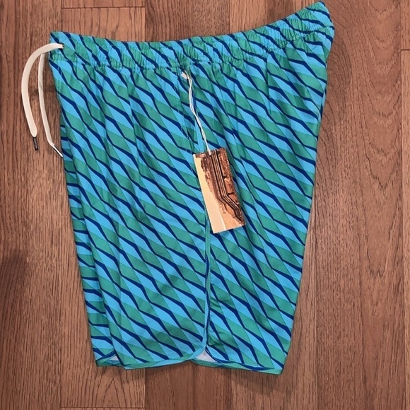 NWT Men's Fair Harbor Anchor Trunk Swim Shorts - Picture 3 of 6